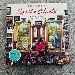 World of Agatha Christie 1000-Piece Puzzle
